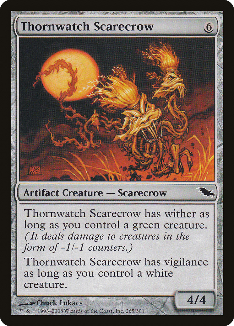 Thornwatch Scarecrow Card Image