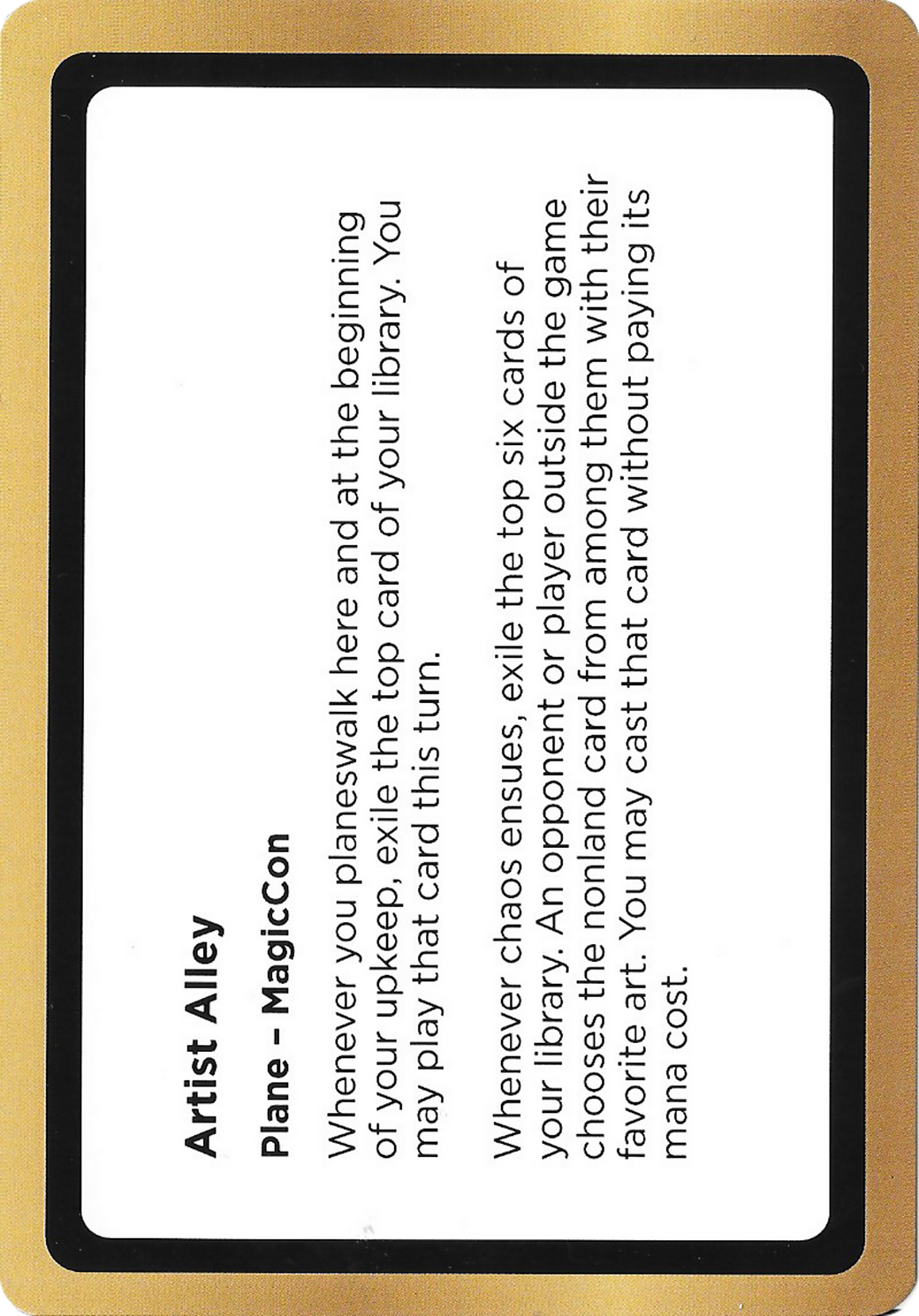 Artist Alley Card Image