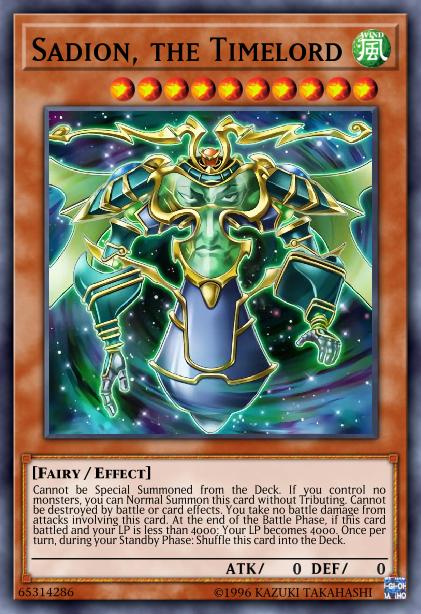Sadion, the Timelord Card Image