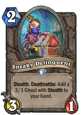 Sneaky Delinquent Card Image