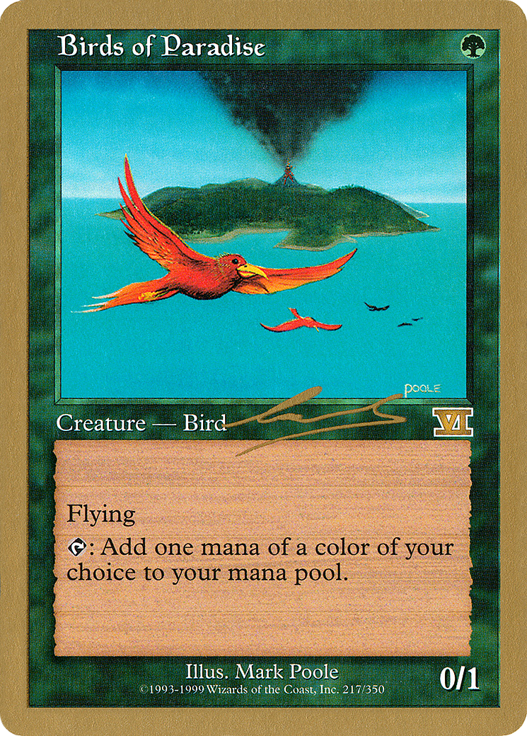 Birds of Paradise Card Image