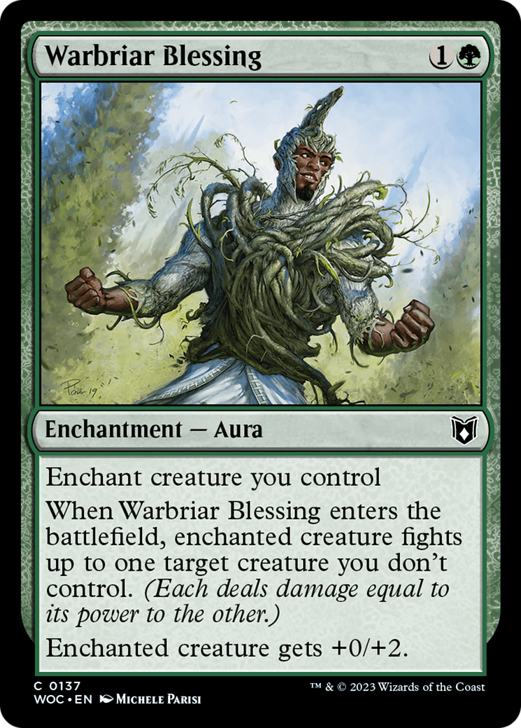 Warbriar Blessing Card Image