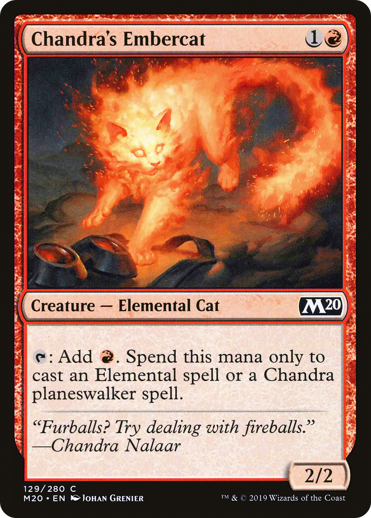 Chandra's Embercat Card Image