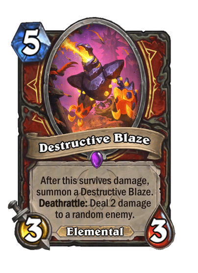 Destructive Blaze Card Image