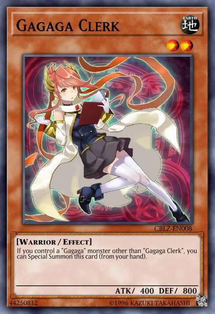 Gagaga Clerk Card Image