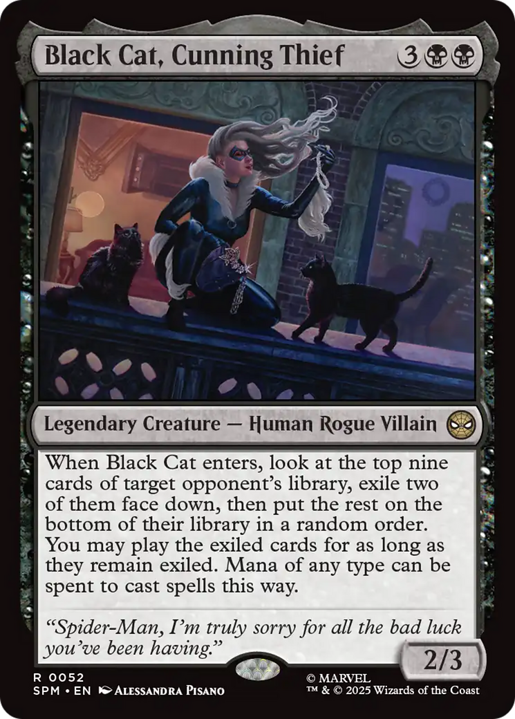 Black Cat, Cunning Thief Card Image