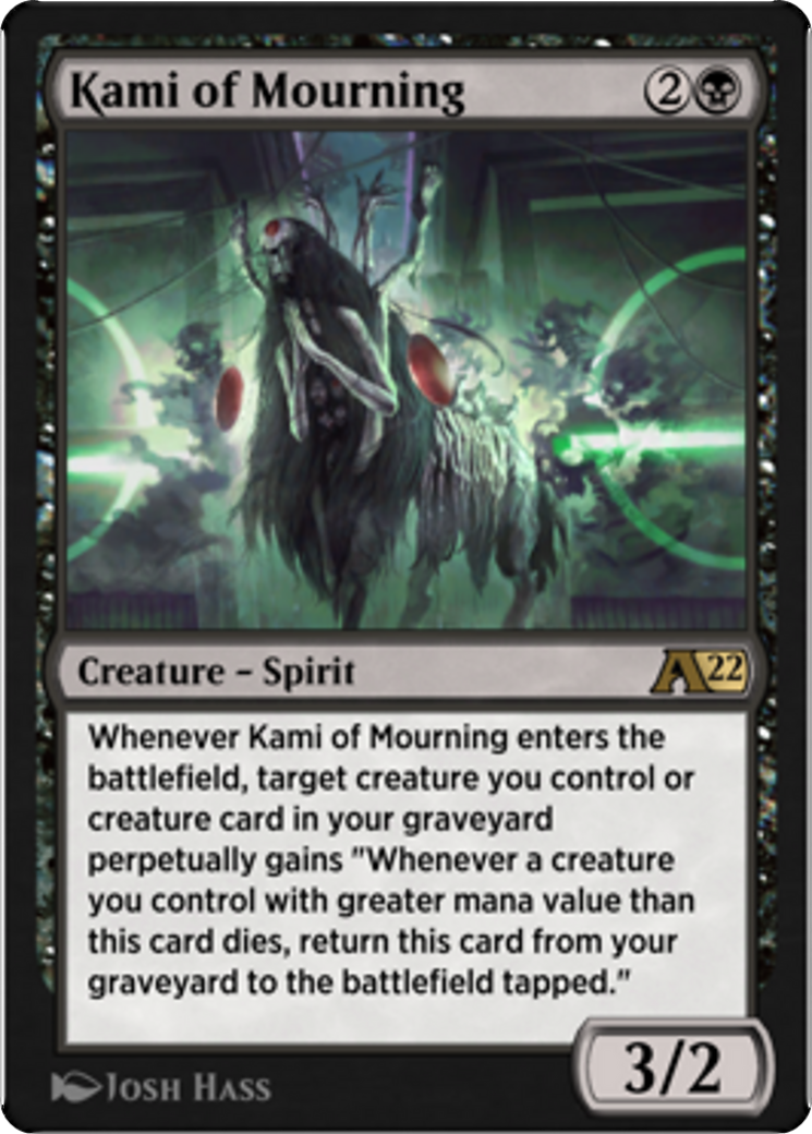 Kami of Mourning Card Image