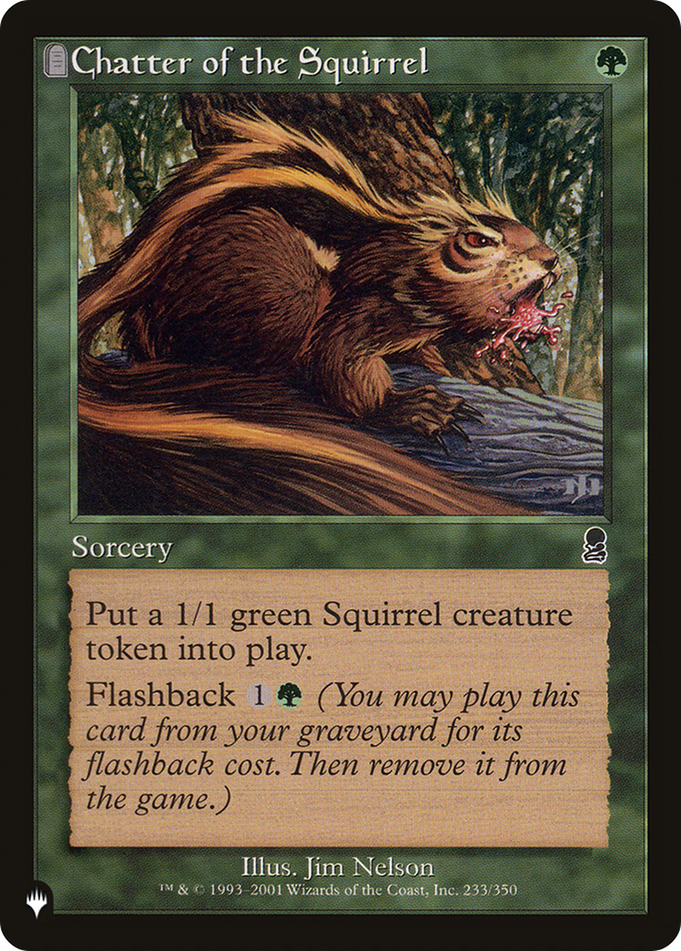 Chatter of the Squirrel Card Image