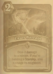 Laser Barrage Card Image