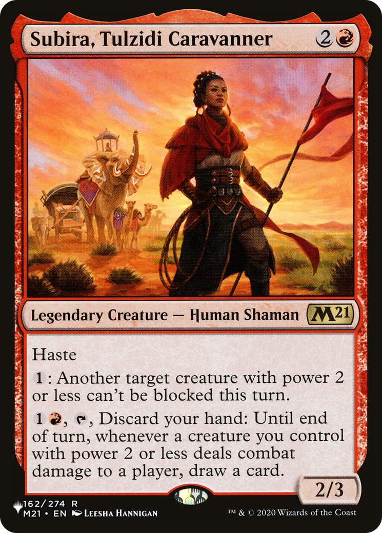 Subira, Tulzidi Caravanner Card Image