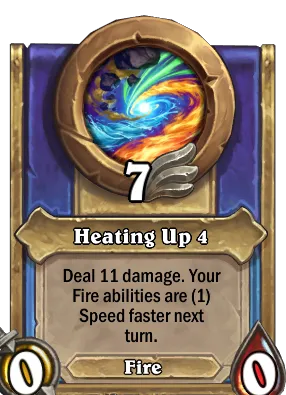 Heating Up 4 Card Image