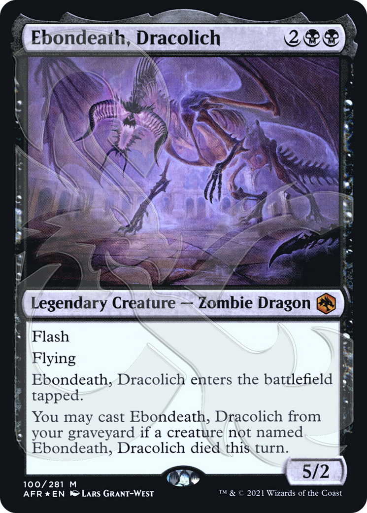 Ebondeath, Dracolich Card Image