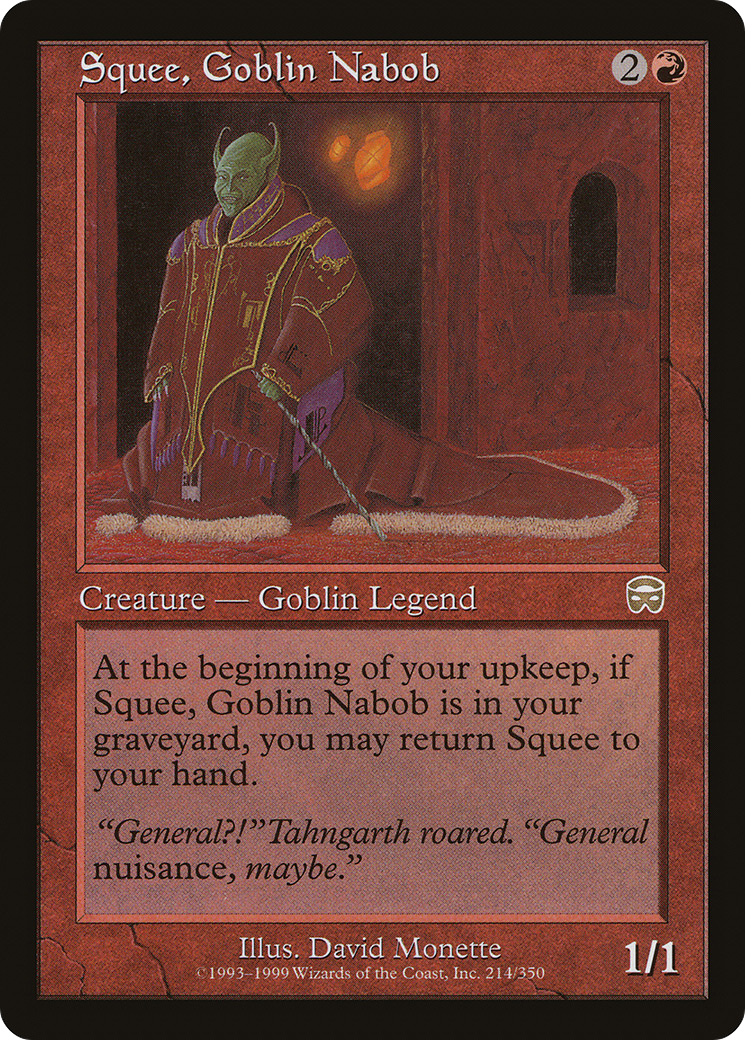 Squee, Goblin Nabob Card Image