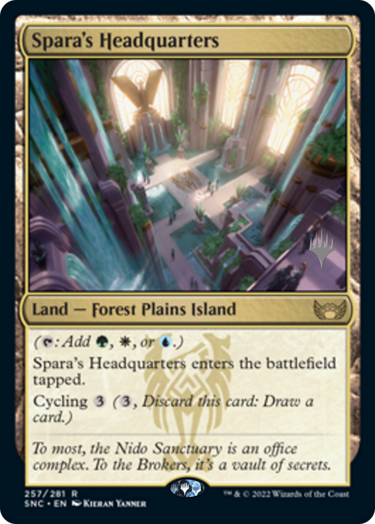 Spara's Headquarters Card Image