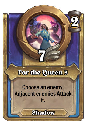 For the Queen 3 Card Image