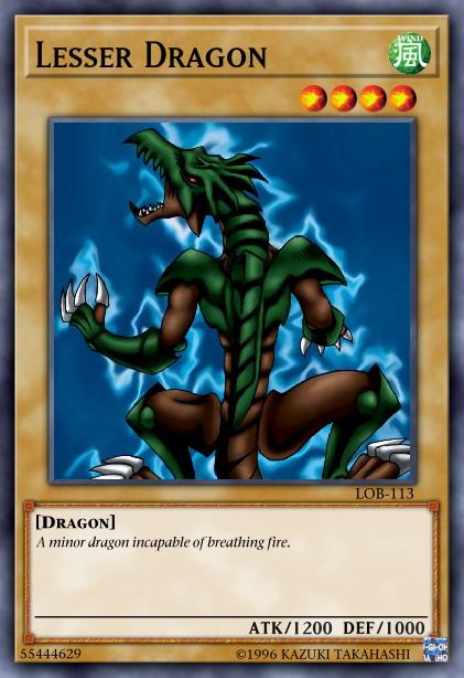 Lesser Dragon Card Image