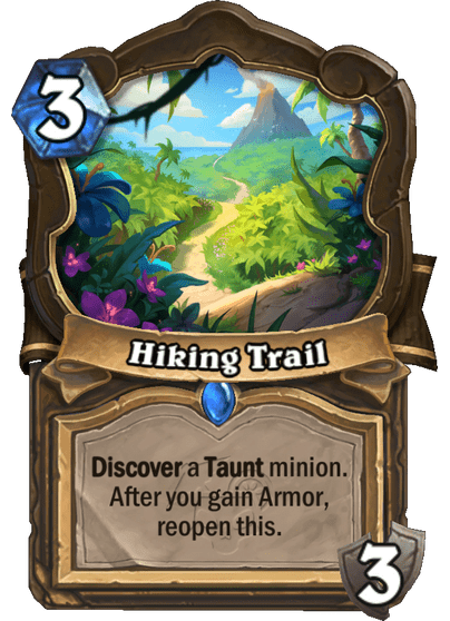 Hiking Trail Card Image