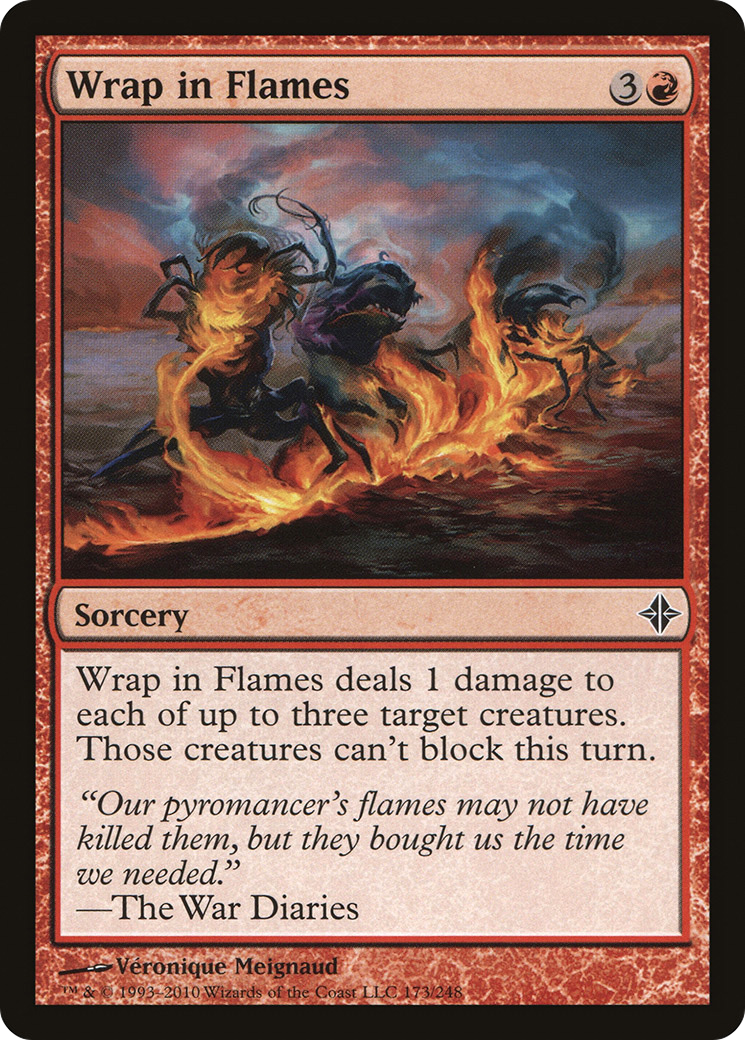 Wrap in Flames Card Image