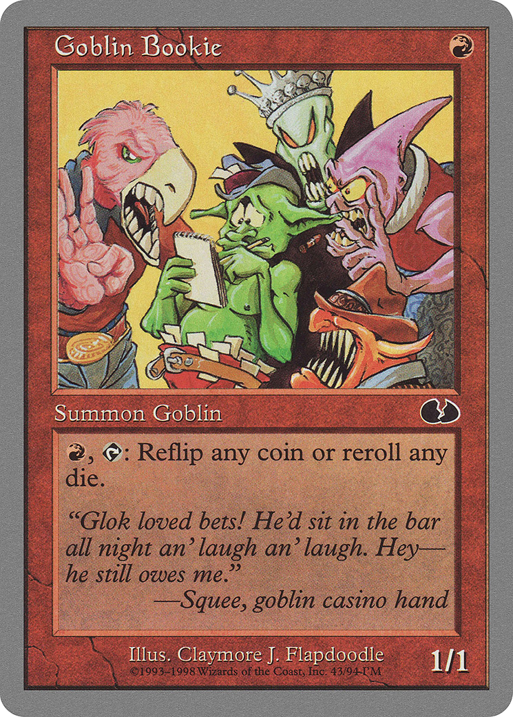 Goblin Bookie Card Image