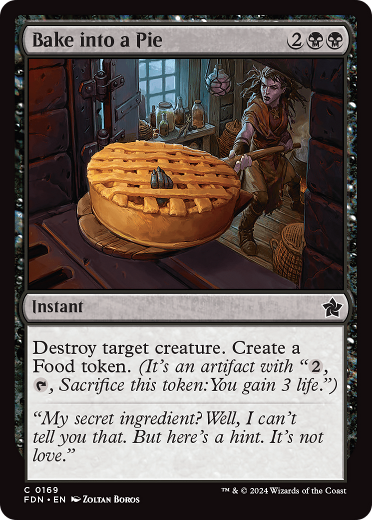 Bake into a Pie Card Image