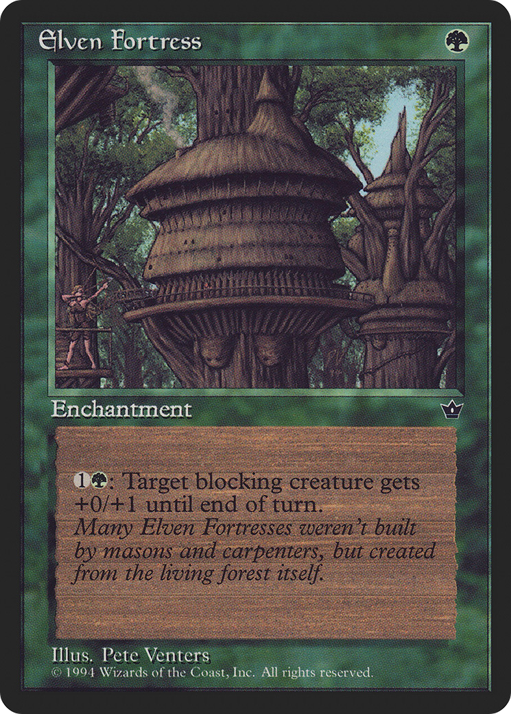 Elven Fortress Card Image