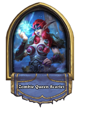 Zombie Queen Scarlet Card Image