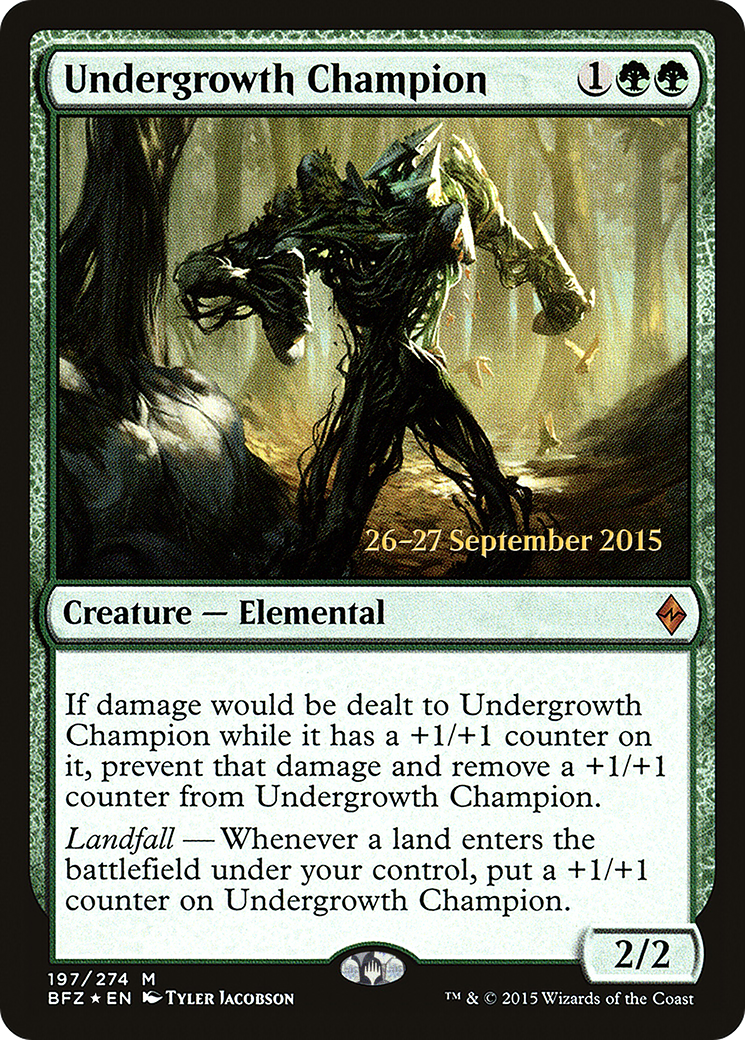 Undergrowth Champion Card Image