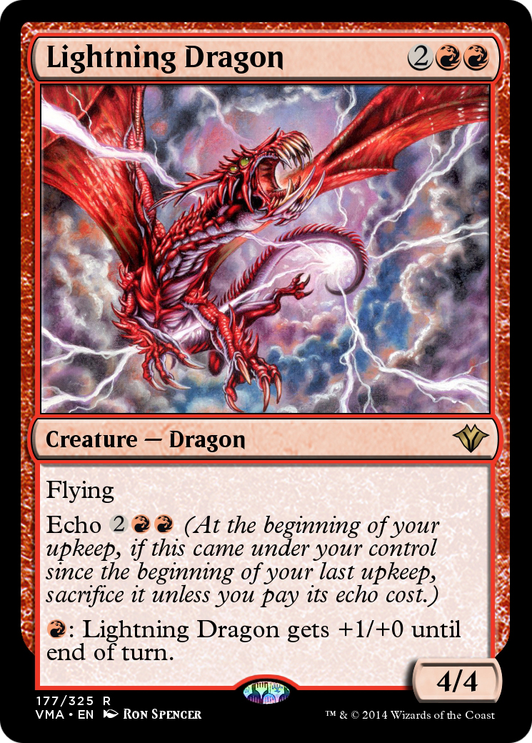 Lightning Dragon Card Image