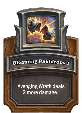 Gleaming Pauldrons 1 Card Image