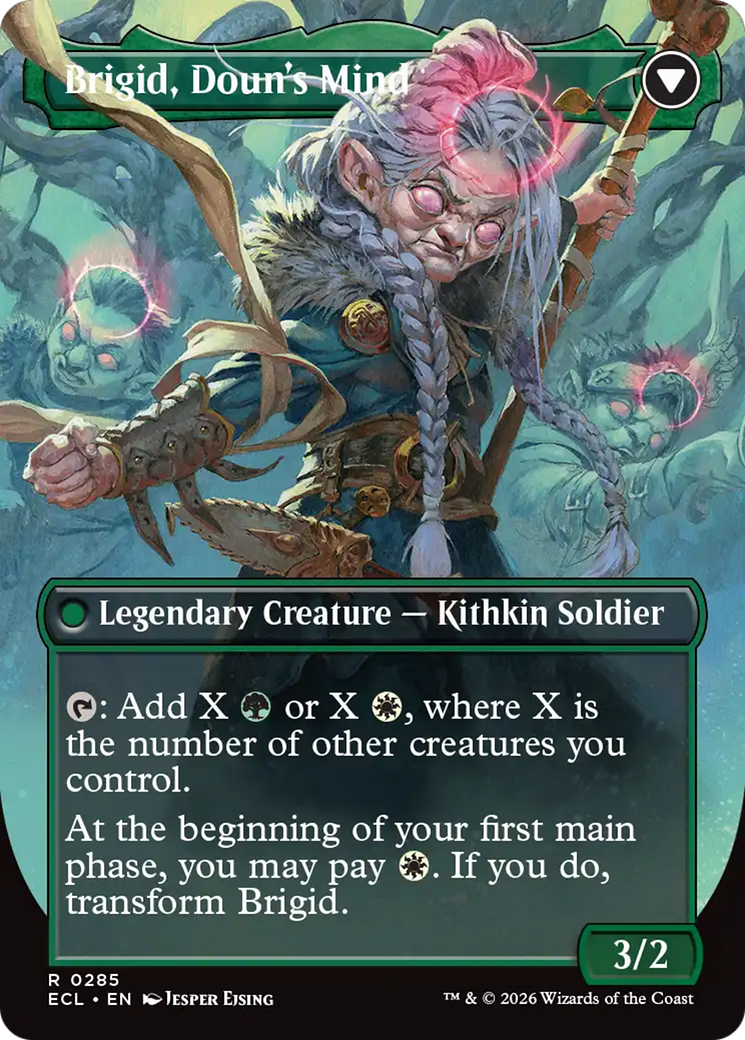 Brigid, Doun's Mind Magic: The Gathering card