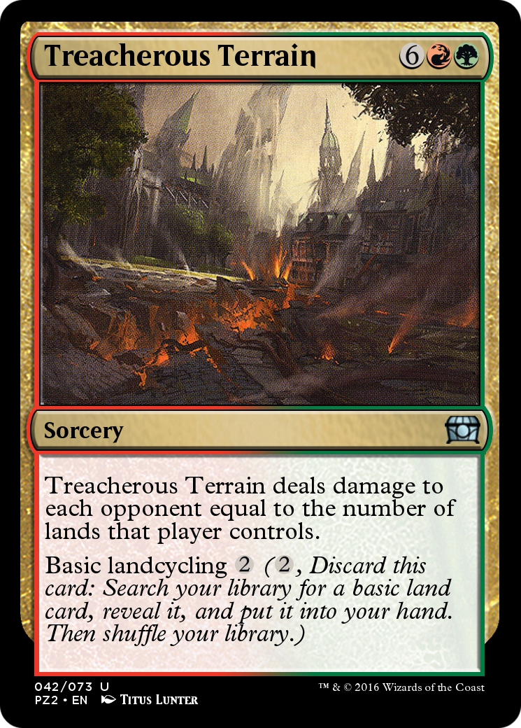 Treacherous Terrain Card Image