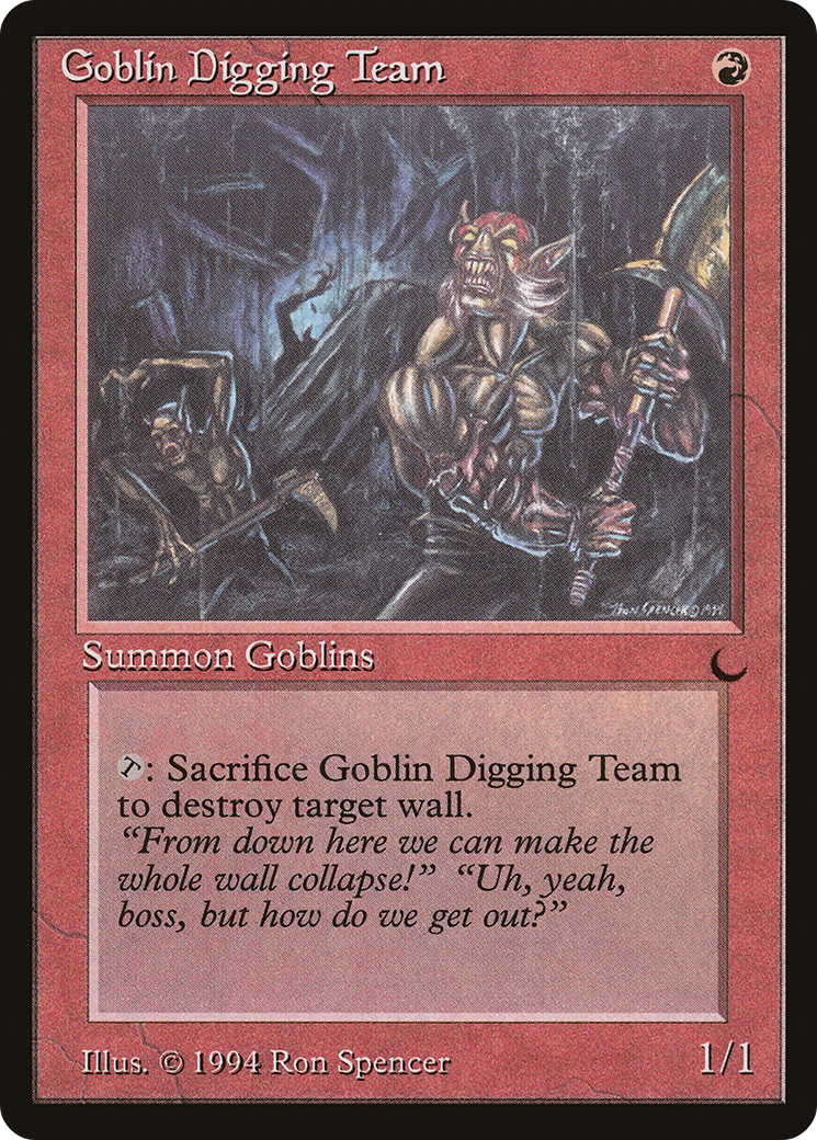 Goblin Digging Team Card Image