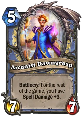 Arcanist Dawngrasp Card Image