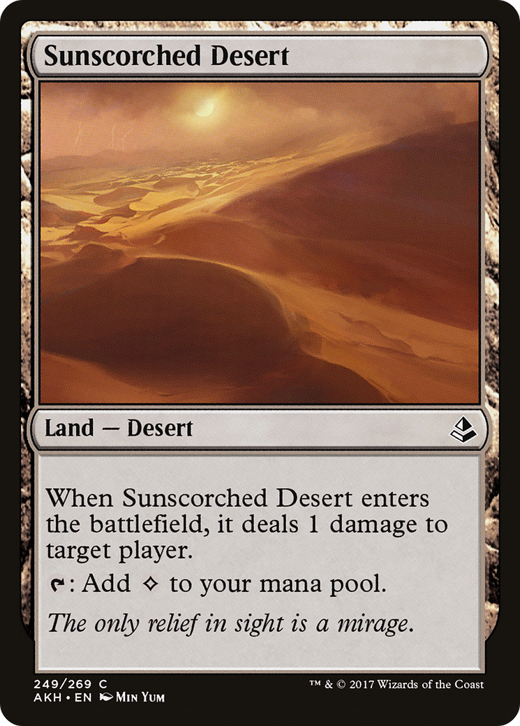 Sunscorched Desert Card Image