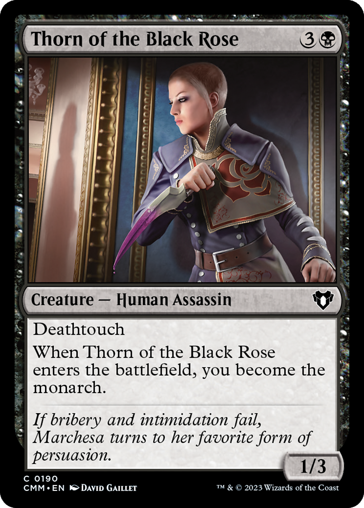 Thorn of the Black Rose Card Image