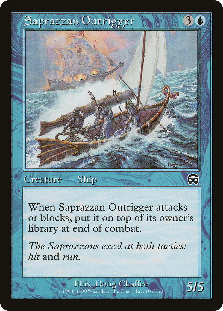 Saprazzan Outrigger Card Image