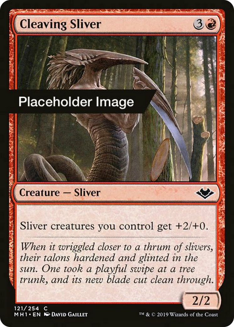 Cleaving Sliver Card Image