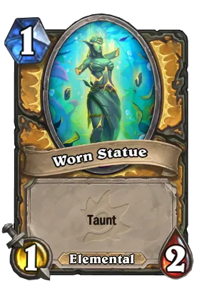 Worn Statue Card Image