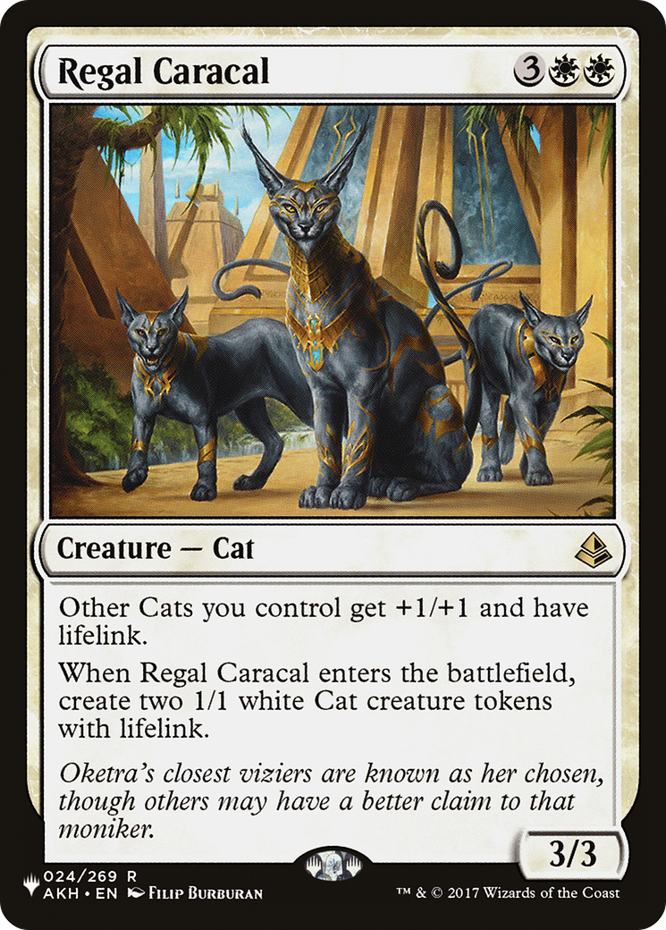 Regal Caracal Card Image