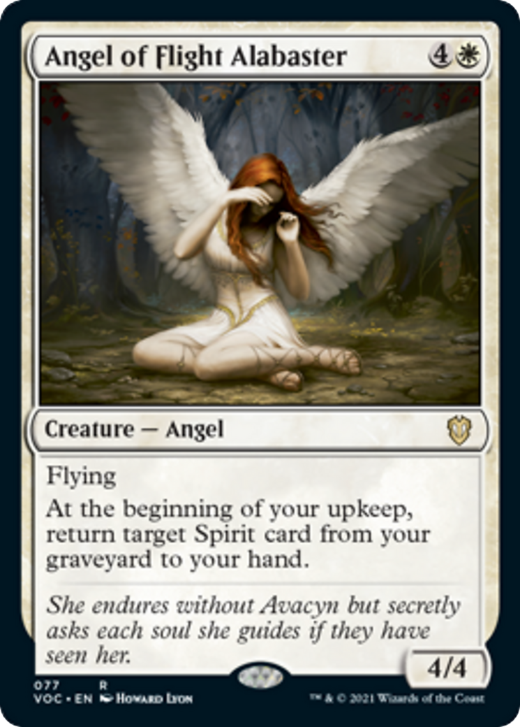 Angel of Flight Alabaster Card Image