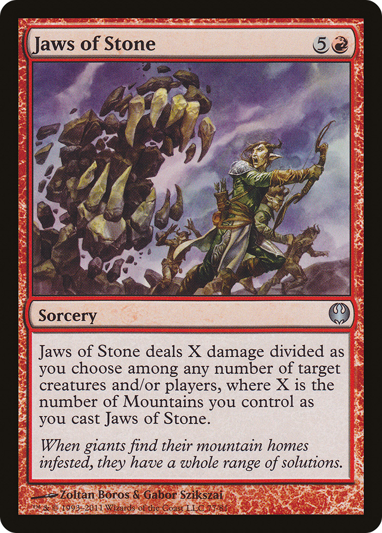 Jaws of Stone Card Image