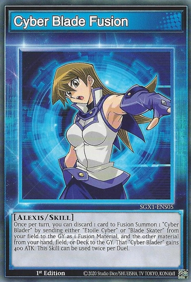 Cyber Blade Fusion Card Image