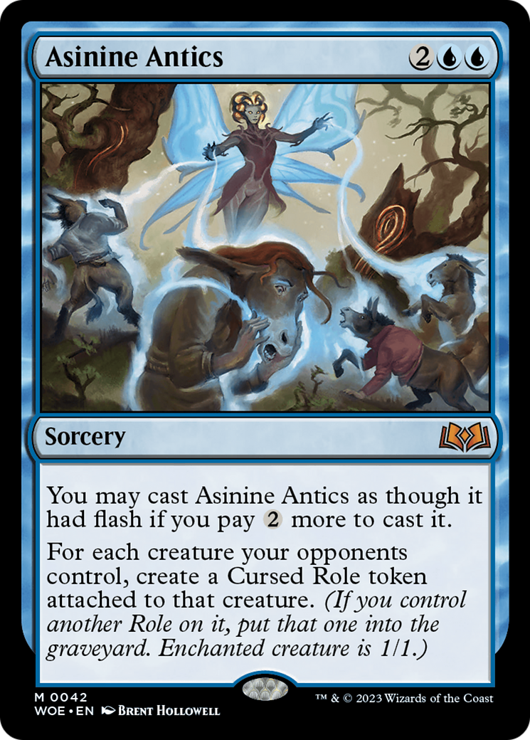 Asinine Antics Card Image