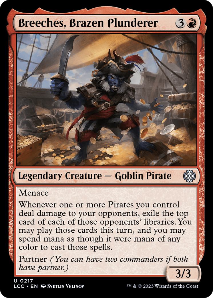 Breeches, Brazen Plunderer Card Image