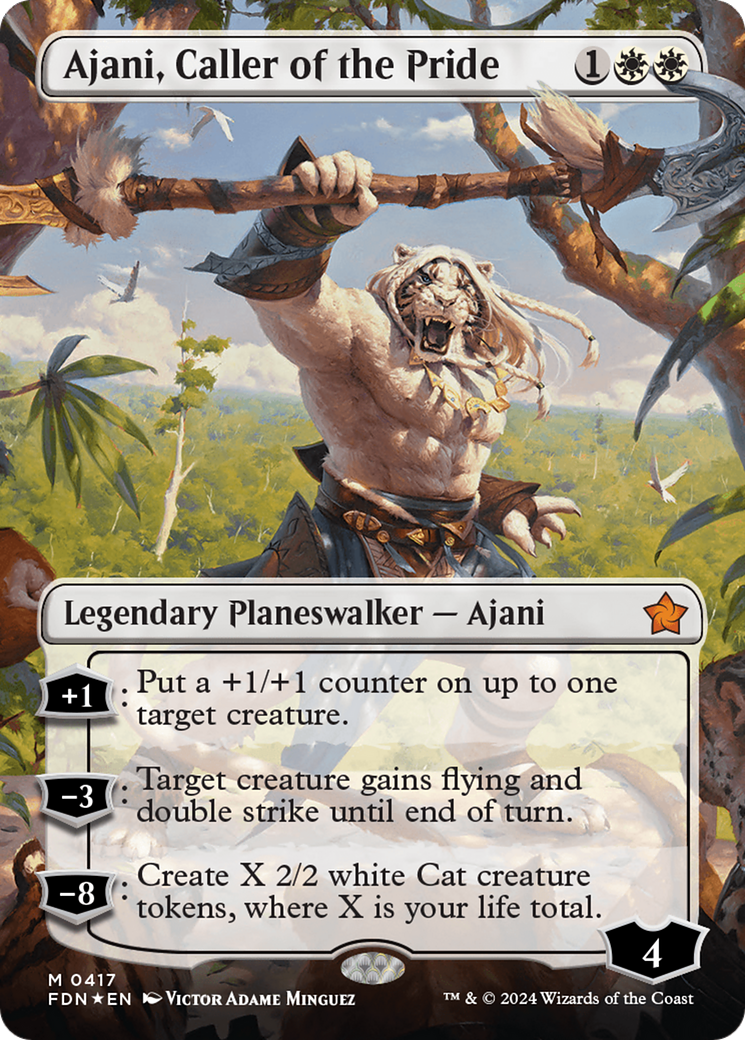 Ajani, Caller of the Pride Card Image