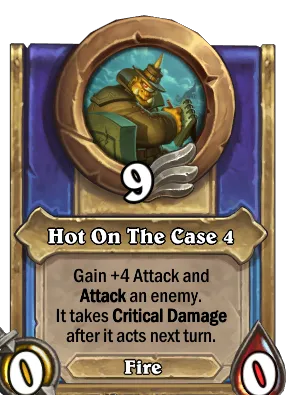 Hot On The Case 4 Card Image