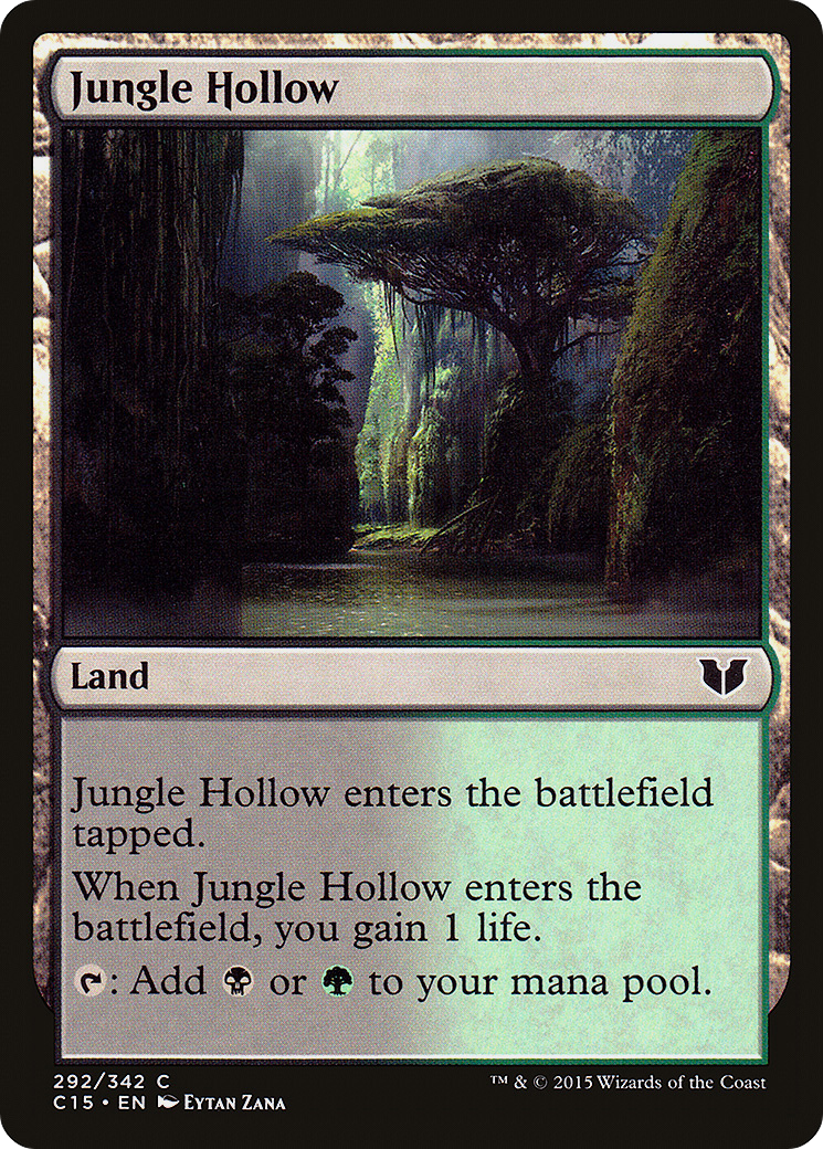 Jungle Hollow Card Image