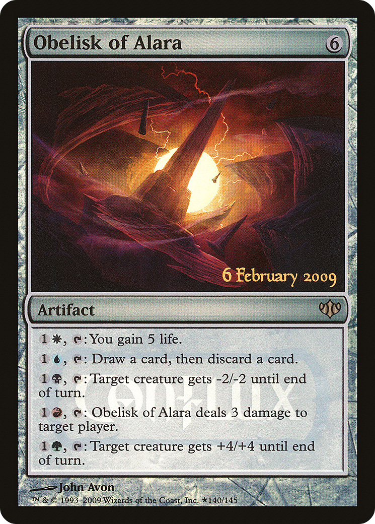 Obelisk of Alara Card Image