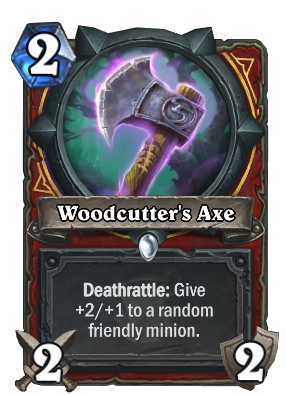 Woodcutter's Axe Card Image