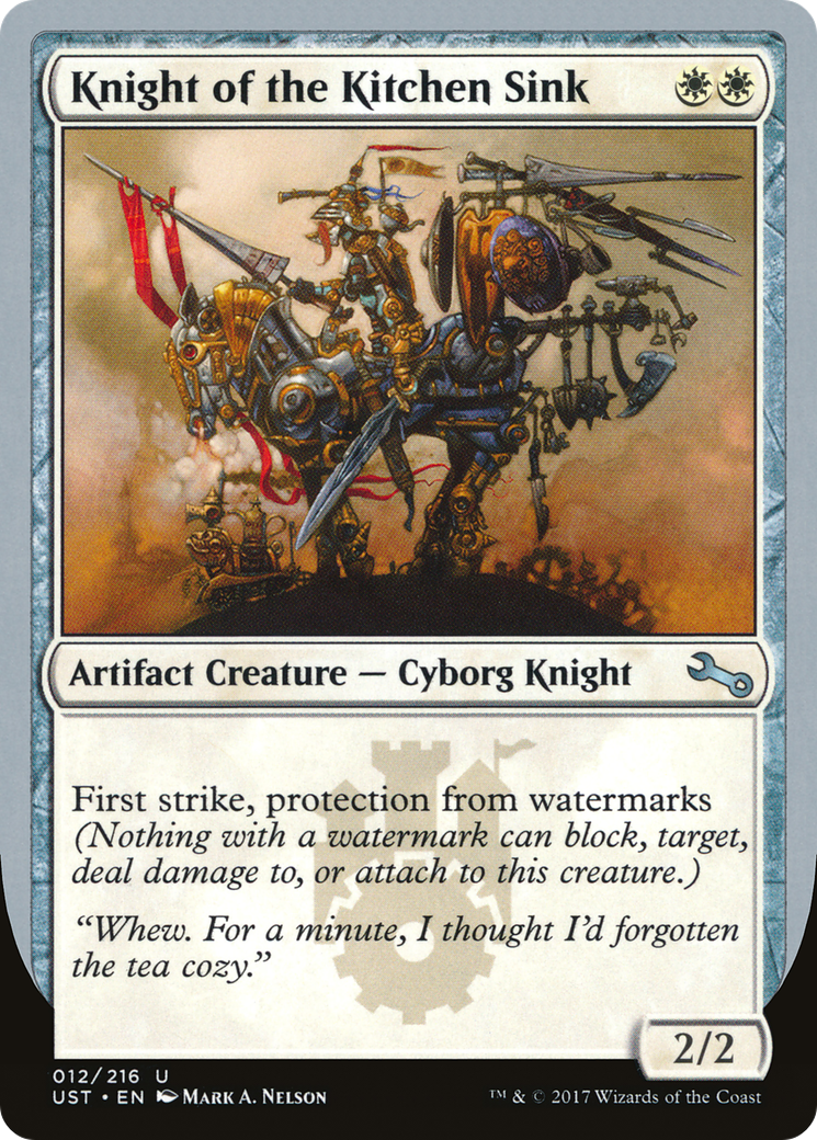 Knight of the Kitchen Sink Card Image